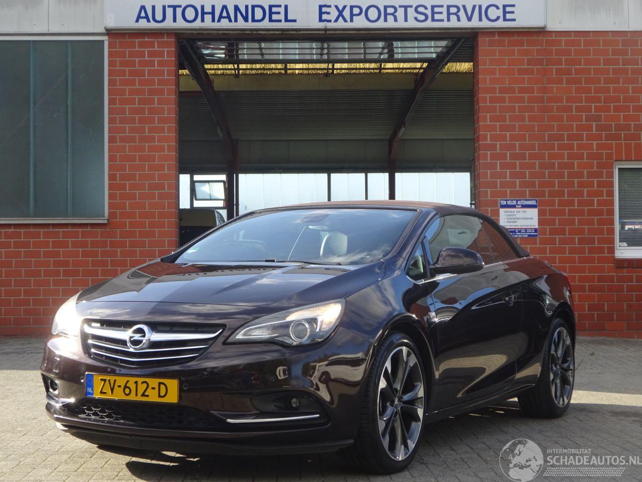 Opel Cascada Edition 1.4 Turbo 120pk, Leer, Navi, Airco, Cruise, Stoelverw.