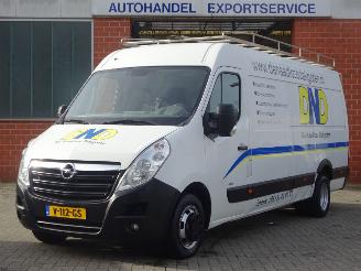 krockskadad bil bedrijf Opel Movano L4/H2 2.3 DCI 110kw/150pk, Airco, Cruise, Trekhaak 2014/4