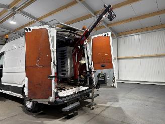 krockskadad bil bedrijf Volkswagen Crafter 2.0TDI 130kW KRAAN Camera ZWAAR DUBBELLUCHT 2018/6