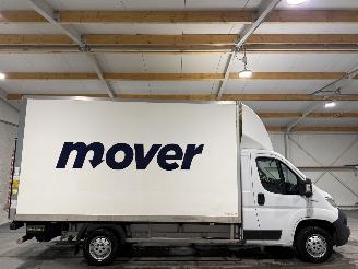 krockskadad bil bedrijf Fiat Ducato 35 2.3MJ 96kW Airco Camera Navi L3 Bakwagen Laadklep 2018/11