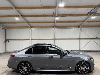 skadebil auto Mercedes C-klasse C220d 147kW Automaat Pano AMG Line 2021/10