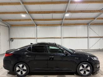 krockskadad bil auto Kia Optima 2.0CVVT Hybrid 110kW Automaat Pano Super Pack 2013/4