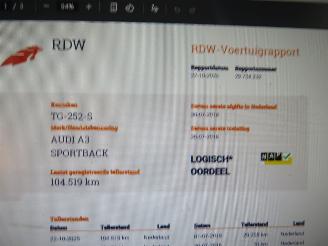 Audi A3 SPORTBACK 1.0 TFSI  104.000km nap 5drs Sport Edition  2018-07 [ topstaat picture 4