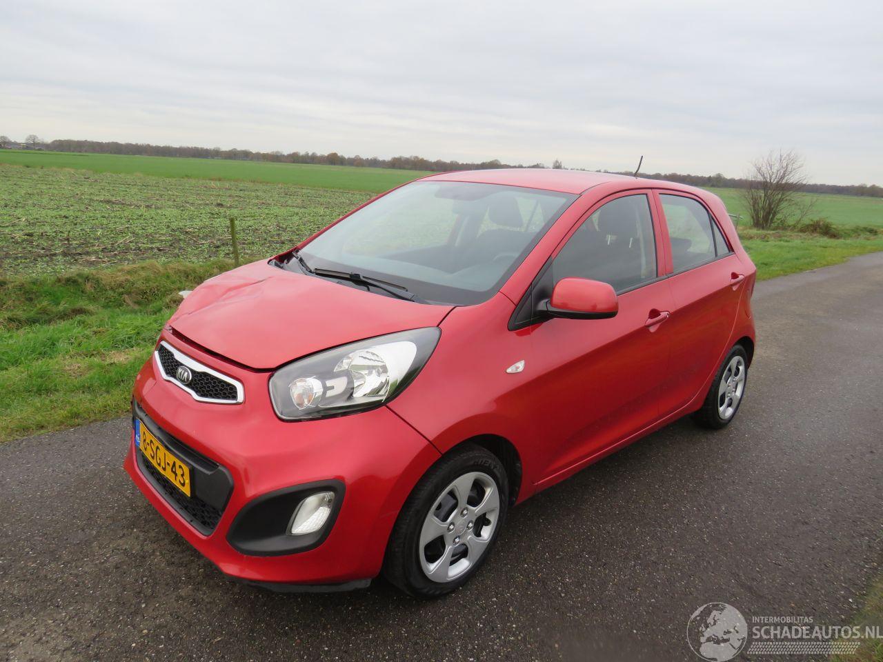 Kia Picanto 1.0 CVVT ISG 69pk 170.000km 5Drs  Airco   2013