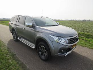 krockskadad bil bedrijf Fiat Fullback 2.4 181pk Automaat LX Doubel Cab 4x4 2018 Vol optie Leer Camera Navigatie topstaat 2018/5