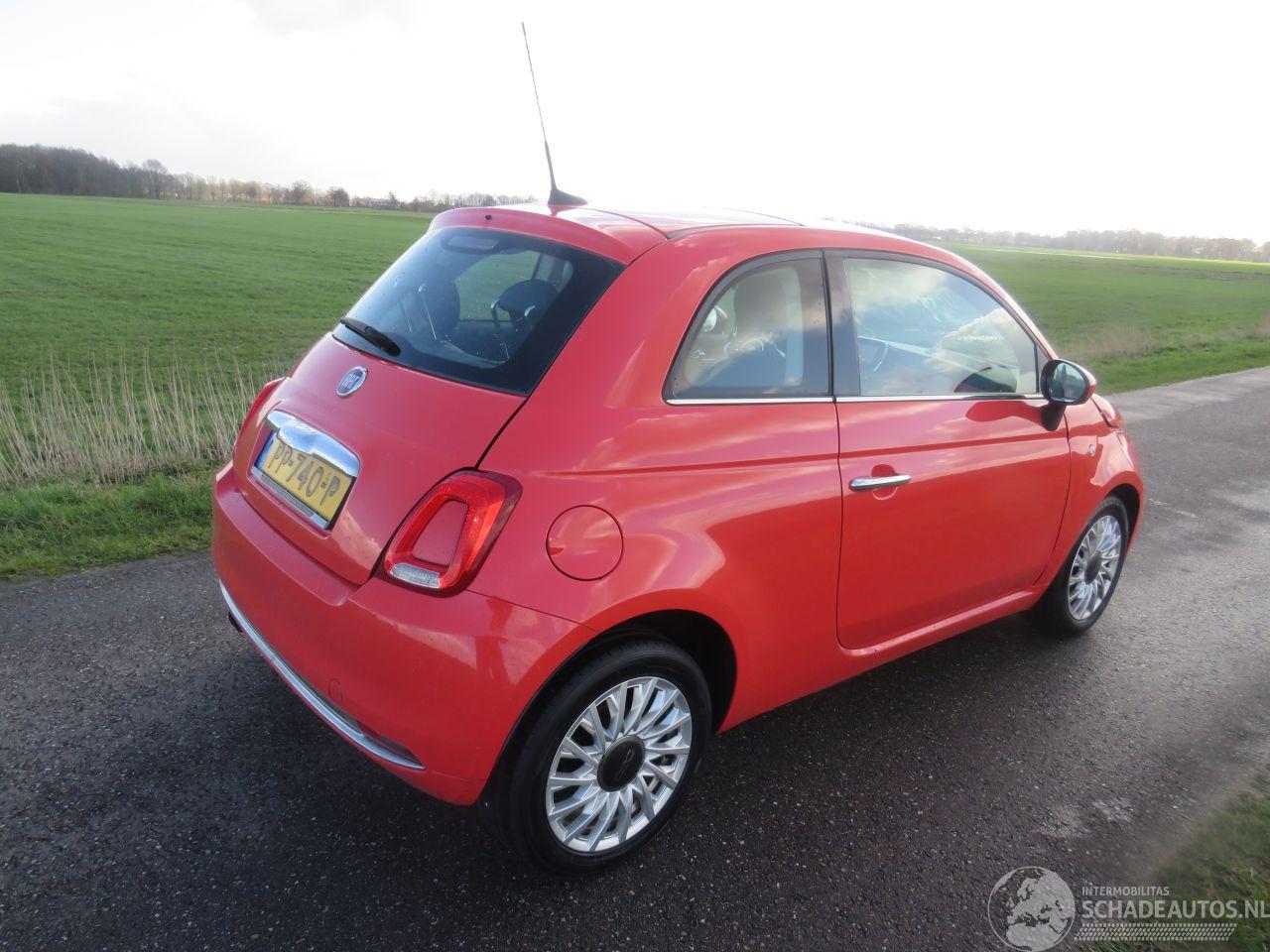 Fiat 500 0.9 TWin Air Louge Panorama Dak 80pk  2017 navigatie sportstoelen   [ nieuwstaat