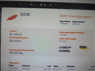 Kia Niro 16 GDi Aut Hybride Elektrische Benzine Camera Leer Navigatie [ topstaat picture 10