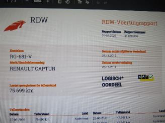 Renault Captur 0.9 TCE 75.000km Nap 90pk Intens 11-2017 Camera Navigatie Clima  [ nieuwstaat picture 5