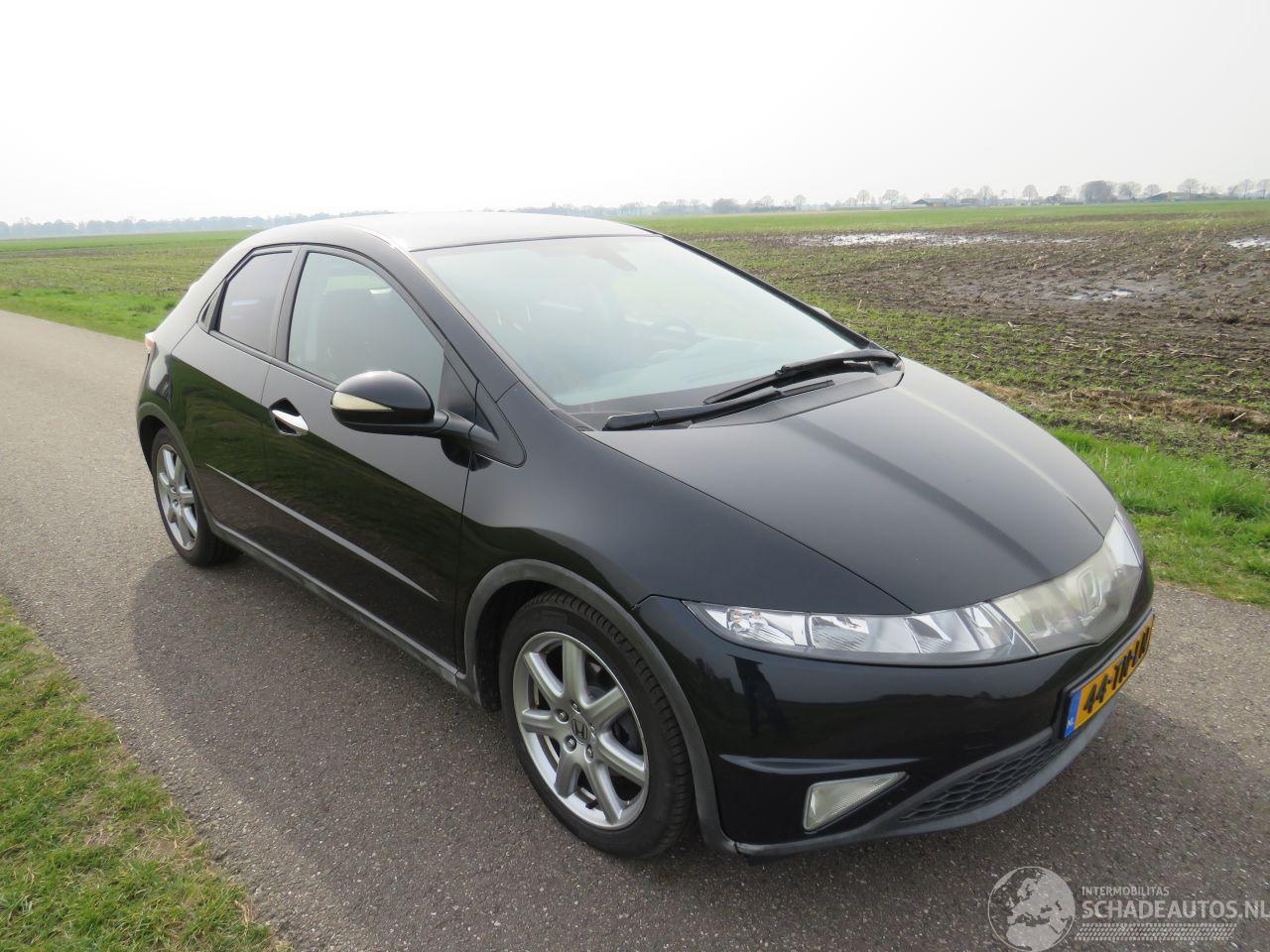 Honda Civic 1.8 Sport 140pk 5drs Airco [ Schadevrij   2007  topstaat