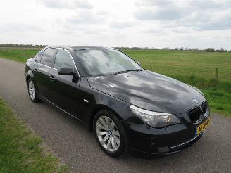 Voiture accidenté BMW 5-serie 520 163pk Automaat Sedan 2008  Navigatie Airco  corporate 2008/7