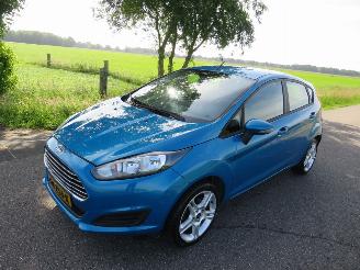 krockskadad bil auto Ford Fiesta 1.0 65pk Euro 6 Style 5drs Airco Navigatie 2015 2015/8