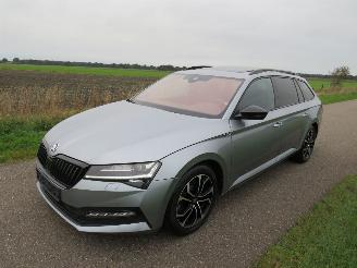 Voiture accidenté Skoda Superb 1.5 TSi Act Sportline Business 150pk Aut 2020 Vol Optie Schuifdak alcantara leer 2020/9
