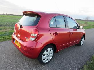 uszkodzony samochody osobowe Nissan Micra 1.2 DiG-S Acenta 72kw 5drs airco 2012 parkeerschade Bumper   topstaat 2012/11