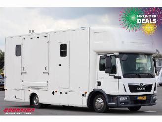 MAN TGL 8.190 Robrise Horsetruck + Camper Camera 61.047 KM! picture 2
