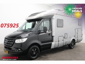 krockskadad bil camper Hymer  B MC T 580 2.2 CDI 175 PK Aut. Solar Single Beds Dakairco ACC Navi Camera 2020/2