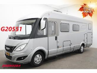 skadebil camper Hymer  B 704 SL 2.3 MJ 177 PK Aut. Level Solar Garage Hefbed Camera AHK 41.477 km! 2019/2