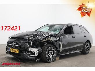 skadebil auto Mercedes C-klasse Estate 180 AMG LED ACC Memory Virtual LED 17.949 km! 2024/8