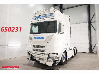 damaged trucks Scania S S530 6X2 Full Air ACC Retarder Leder . 2022/2