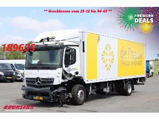 Unfall Kfz LKW Mercedes Antos 2124 Koffer 8.60 Meter!! LBW Euro 6 2017/11