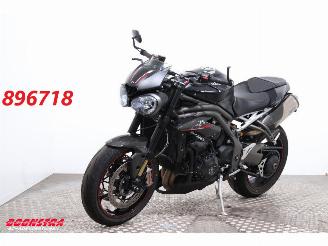 Schade motor Triumph Speed Triple 1050 RS ABS Arrow Heizgriffe Cruise 21.402 km! 2018/6