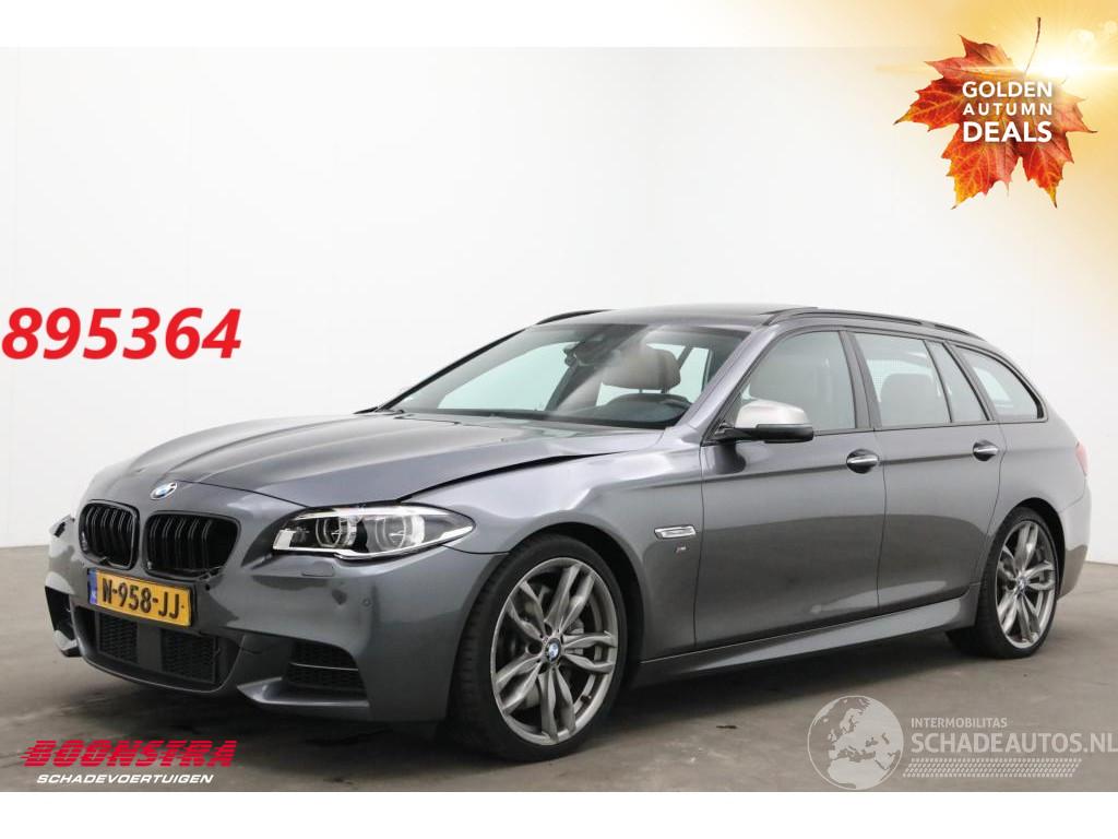 BMW 5-serie Touring M550xd Pano LED ACC Memory H/K HUD AHK SHZ LRHZ