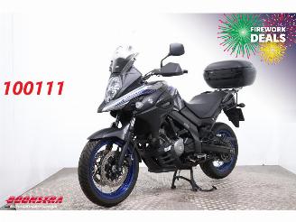 krockskadad bil motor Suzuki DL 650 V-Strom ABS Topkoffer 23.650 km! 2021/7