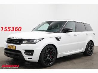 Schadeauto Land Rover Range Rover sport 3.0 SDV6 Hybrid HSE Pano LED Meridian Memory LRHZ 360° 81.651 km! 2017/6