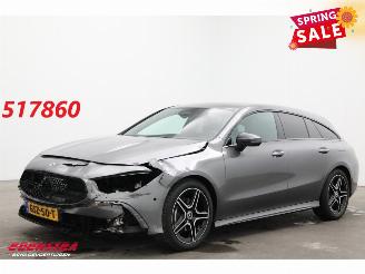 krockskadad bil auto Mercedes Cla-klasse 180 Shooting Brake Star Ed. 7G-T AMG LED ACC Camera SHZ 6.727 km! 2024/11