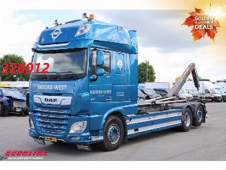 skadebil vrachtwagen DAF XF 480 FAN VDL S-25-660 2X 2020 6X2 Euro 6 Dakairco 2020/11