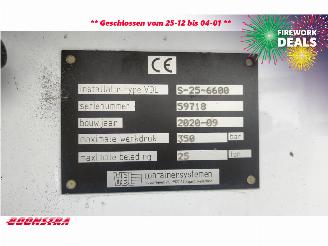 DAF XF 480 FAN VDL S-25-660 2X 2020 6X2 Euro 6 Dakairco picture 11