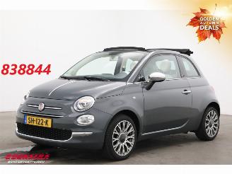 damaged passenger cars Fiat 500C 0.9 TwinAir Turbo Anniversario Airco Cruise PDC 44.828 km! 2018/3