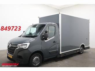 krockskadad bil bedrijf Renault Master 2.3 dCi 150 Aut. Koffer Lucht Leder Airco Cruise Camera 2021/2