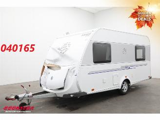 krockskadad bil caravan Knaus  Sport 420 Dwarsbed Luifel Middenkeuken BY 2011 2011/3