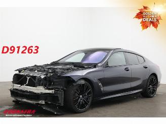 Vaurioauto  passenger cars BMW 8-serie Gran Coupé M850i xDrive M-Sport Pano ACC Ventilatie Memory B&W 2021/2