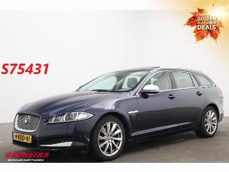 damaged passenger cars Jaguar XF Sportbrake 3.0D S Aut. Glasdak Navi Leder SHZ 2013/3