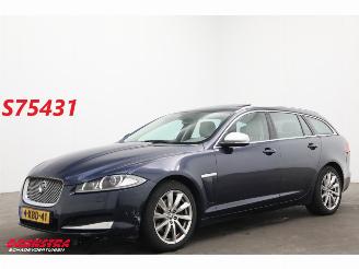 Schadeauto Jaguar XF Sportbrake 3.0D S Aut. Glasdak Navi Leder SHZ 2013/3