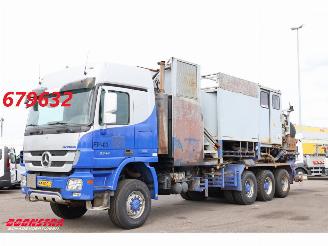 damaged trucks Mercedes Actros 3344AK 8/6X6 Manual Blatt/Blatt 2x PTO 2x Pump 2013/7