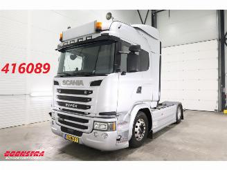 skadebil vrachtwagen Scania G G450 4X2 Alcoa PTO Navi Camera Luft/Luft 2016/2