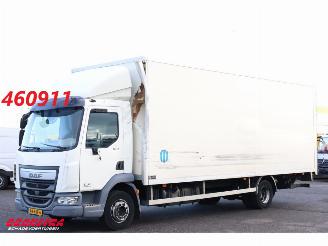 krockskadad bil vrachtwagen DAF LF 180 FA 4X2 Aut. Koffer LBW Clima Cruise 2017/2
