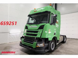 krockskadad bil vrachtwagen Scania R 450 Standclima PTO Hydrauliek Retarder 2022/4