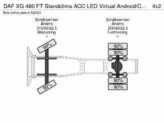 DAF XG 480 FT Standclima ACC LED Virtual Android/Carplay picture 31