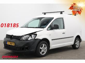 krockskadad bil bedrijf Volkswagen Caddy 1.6 TDI Navi Airco Cruise PDC AHK 2012/8