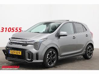 krockskadad bil auto Kia Picanto 1.0 DPI GT-Line Schuifdak LED Virtual ACC Clima Camera LRHZ 7.536 km! 2025/2