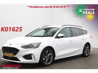 krockskadad bil auto Ford Focus 1.0 EcoBoost Hybrid ST Line X Business LED ACC Virtual Navi Clima Camera 2021/11