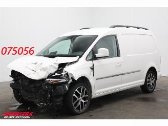 krockskadad bil bedrijf Volkswagen Caddy 2.0 TDI DSG Maxi BlueM. ACC Leder Navi Airco PDC AHK 2018/1