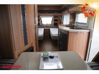 Hobby  490 De Luxe Mover Luifel Fietsendrager Single Beds Rondzit picture 13