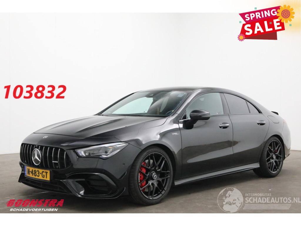 Mercedes Cla-klasse AMG 45 S 4MATIC+ Schalensitze Edition 1 Aero ACC Burmster Camera SHZ