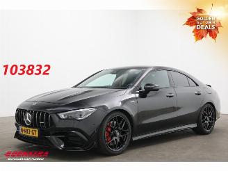 krockskadad bil auto Mercedes Cla-klasse AMG 45 S 4MATIC+ Schalensitze Edition 1 Aero ACC Burmster Camera SHZ 2020/5
