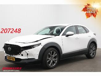skadebil auto Mazda CX-30 2.0 e-SkyActiv-G M Hybrid Comfort Leder ACC Memory LRHZ Camera 2021/2