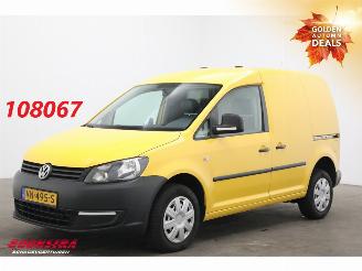 krockskadad bil bedrijf Volkswagen Caddy 1.6 TDI DSG Airco Cruise PDC 2x Schuifdeur 2015/6
